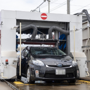洗車開始