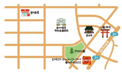 Dr.Driveセルフ 春日井中切SS 地図